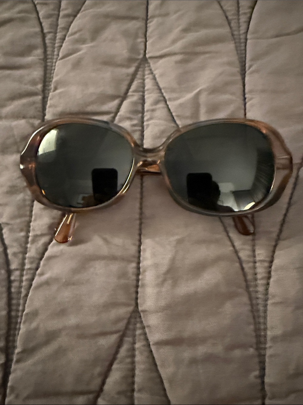 Vintage Oval Sunglasses